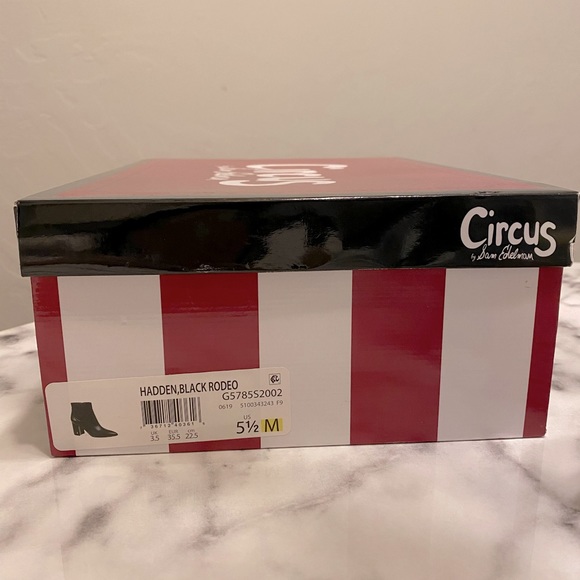 Circus by Sam Edelman, Hadden, Black Rodeo Ankle Boot - Picture 7 of 14